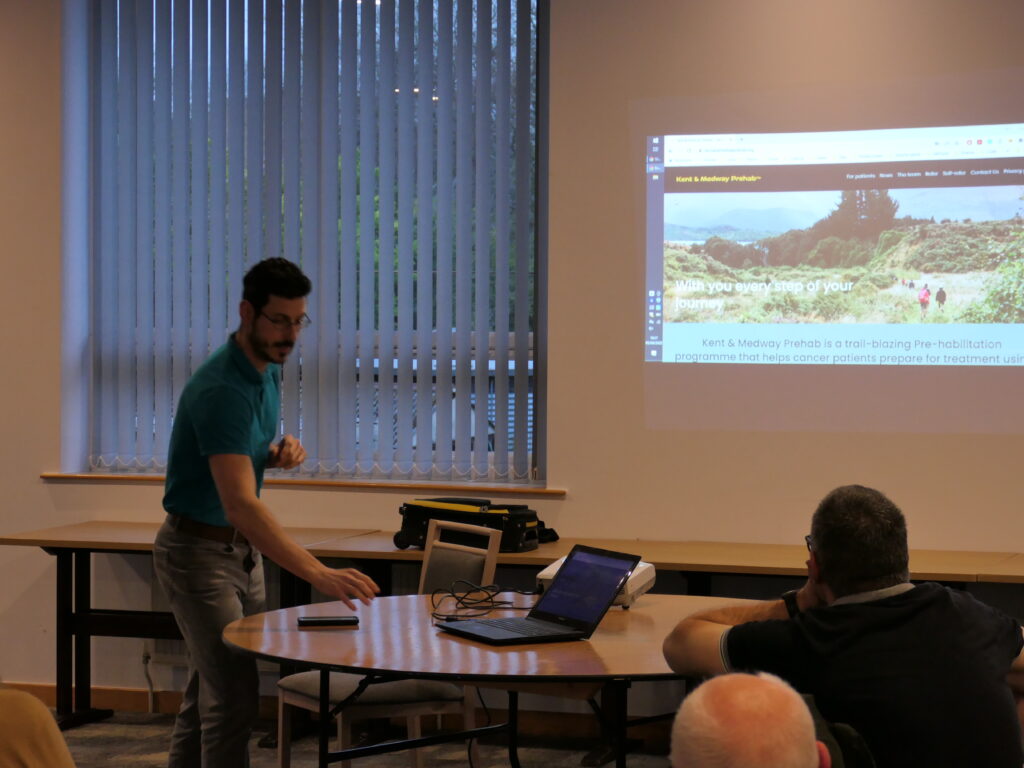 Roberto Laza-Cagigas, Kent & Medway Prehabilitation, Feb 2020